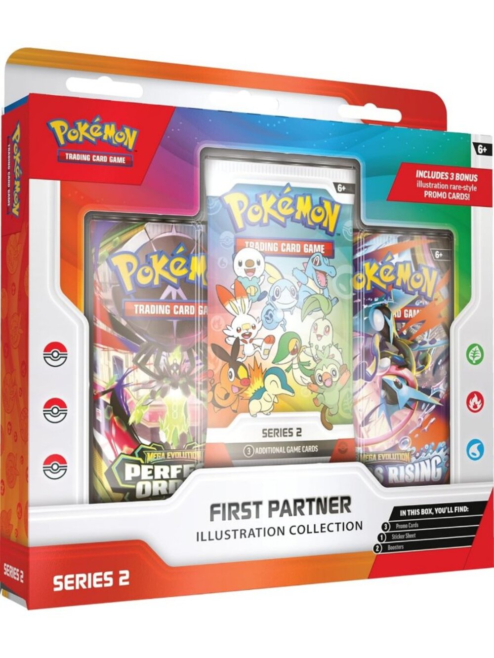 First Partner Illustration Collection Series 2 - Pokémon TCG Trading Cards Set